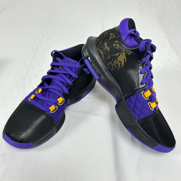 Nike LeBron Witness 8 Lakers Colorway Deadstock Never Worn with box - Picture 6 of 9